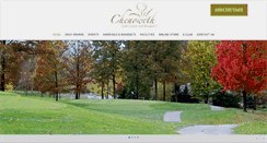 Desktop Screenshot of chenowethgolf.com